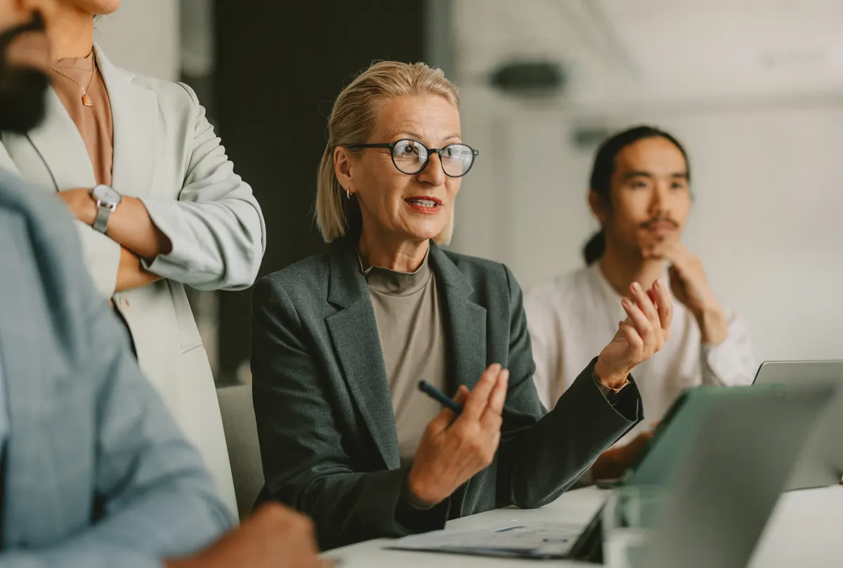 An IT professional reviewing endpoint dashboards and reports
